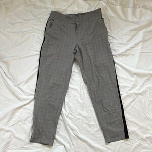 Athleta Brooklyn ankle pant plaid size 10